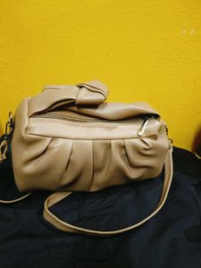leather sling bags with two compartment