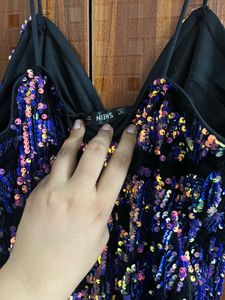 Sequinned Party Wear Dress