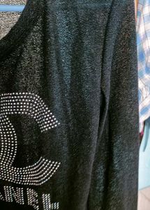 Black Net To See Through