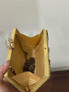 Embroidered Clutch