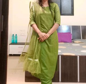 Kurti With Duppata