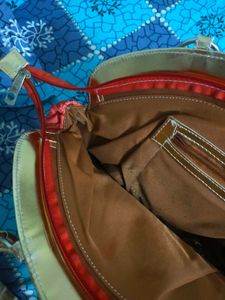 Gleam Bag In Pink Colour With Bright Stones