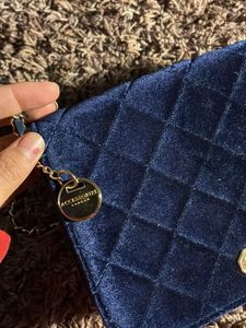 Accessorize - Blue Quilted Crossbody Bag