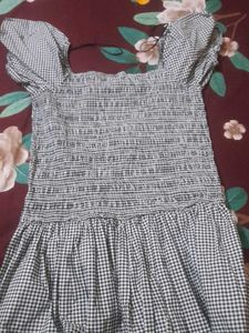 Gingham Smocked Sundress