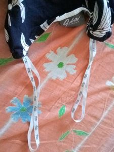Black Top Floral Print