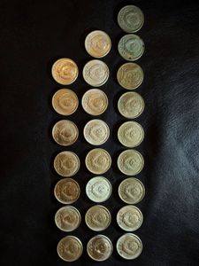 24 USSR COINS