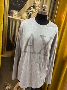 Armani Exchange Sarosvki Print Tee