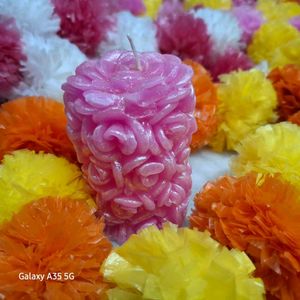Scented Rose Design Candle