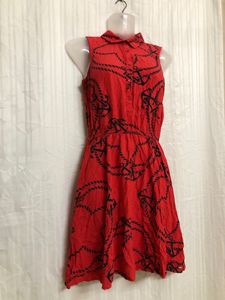 Tommy Hilfiger Red Sleeveless Dress