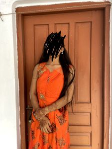 Orange Gown