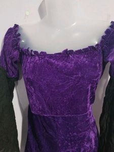 VELVET DRESS