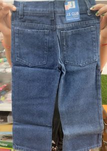 Boys Denim Blue Straight Fit Jeans