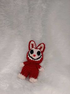 Crochet Labubu Dall Keychain