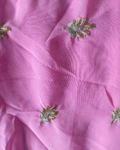 New Baby Pink Saree