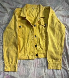Yellow Denim Jacket