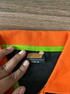 Retro Subway Long Sleeve Polo