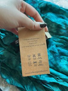 After Ego Green Tie Dye Maxi Dress
