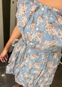 Floral Off-Shoulder Dress