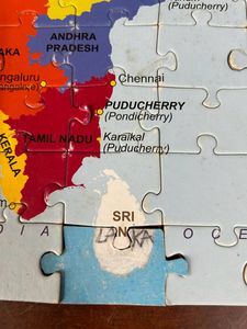 India Map Floor puzzles