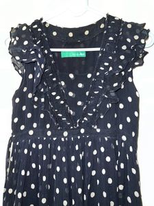 Blue Polka Dot Dress