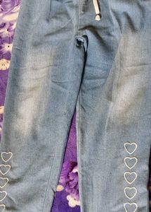 Cute Heart Jeans