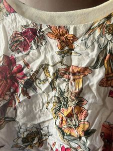 Floral Layered Crop Top