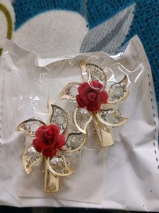 Unused Diomond Choker With Hair Pin