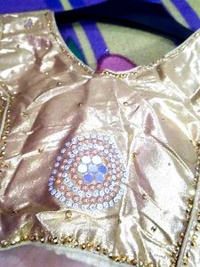 Golden Embellished Blouse