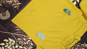 Yellow Top Haldi Colour