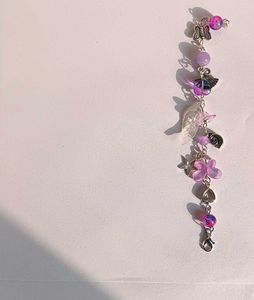 Magical Floral Purple Bracelet