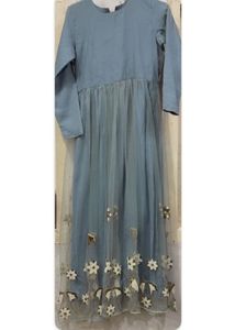 Handwork Beaded And Sequins Anarkali Ethnic Gown