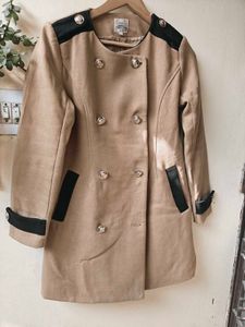 Korean Style Brown Coat