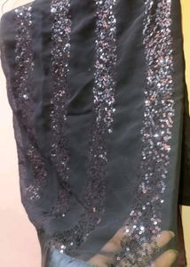Sequence Saree 🖤