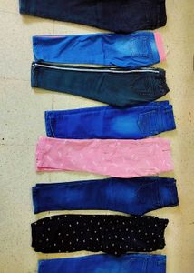 Girls&#39; 8 Jeans Set