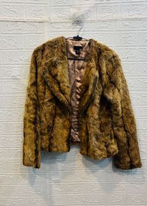 🇺🇸 H&amp;M Imported Faux Fur Coat