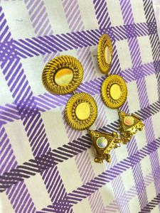 Vintage Gold Earrings