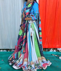 Colorful Embroidered Lehenga