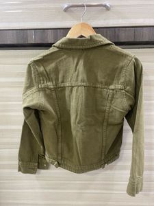 Black Frill Neck Top jacket