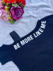 Off Shoulder Crop Top