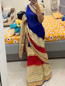 Blue Elegant Saree