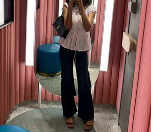 Tie detail cotton top