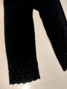 Black Designer Palazzo