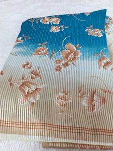 Floral Print Saree