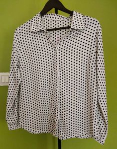 Polka Dot  Shirt, New With Tag