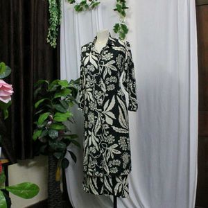 Floral Print Kurta Set
