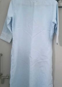 Elegant Blue Printed Kurta