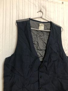 Blue Plain Waistcoat