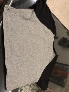 grey black top
