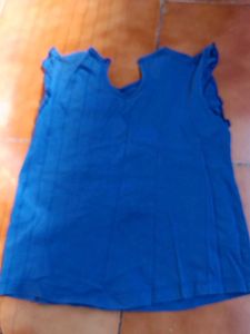 Cute Girl's Blue Top