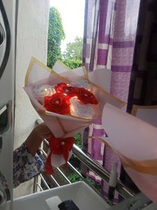 Handmade Ribbon Rose Bouquet 🎀✨